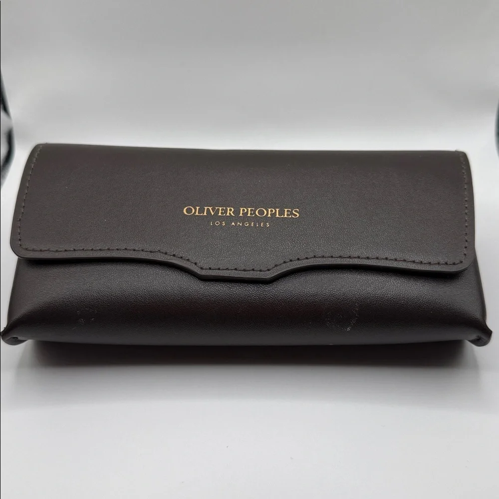 Oliver Peoples Silver and Blue Aviator Sunglasses - Picture 4 of 8